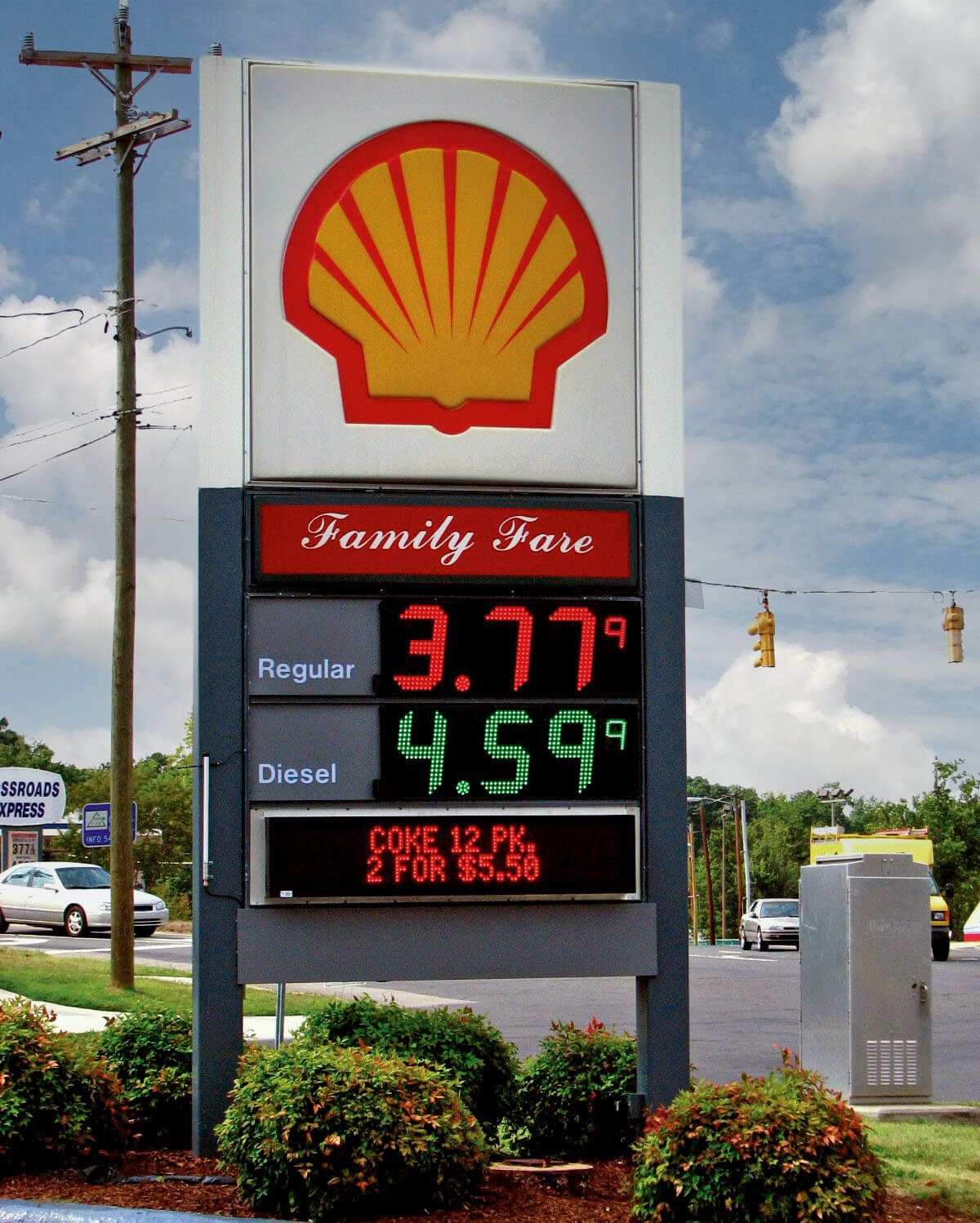 Retrofit Electronic Gas Price Signs by Numeritex Displays